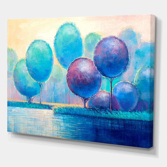 Designart - Colourful Ornamental Trees V